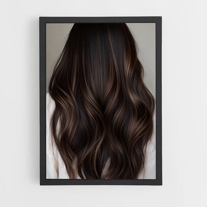 ap-brunette hair-6 cadre Noir