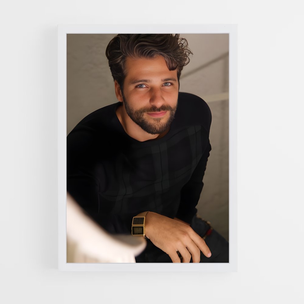 ap-bruno gagliasso-1 cadre Blanc