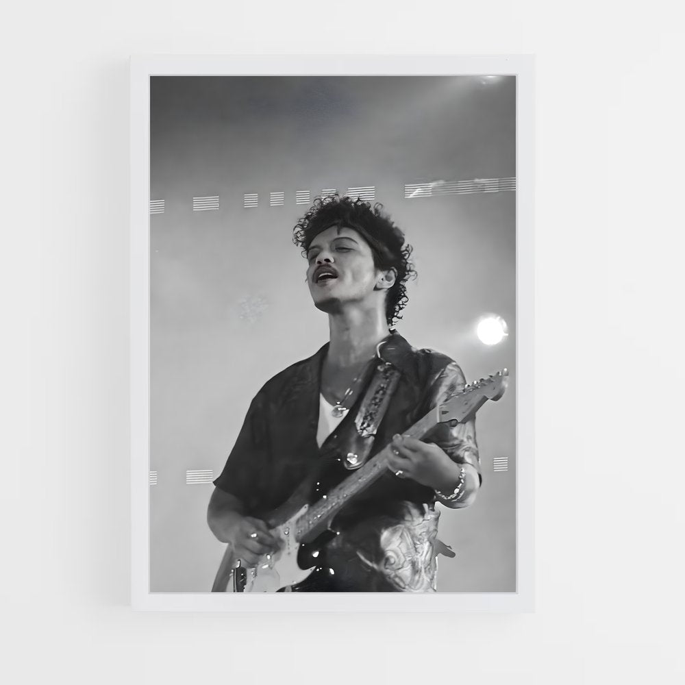 ap-bruno mars-1 cadre Blanc