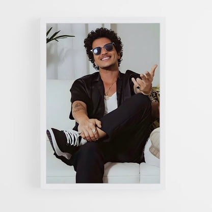 ap-bruno mars-4 cadre Blanc