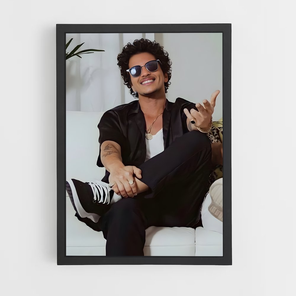 ap-bruno mars-4 cadre Noir