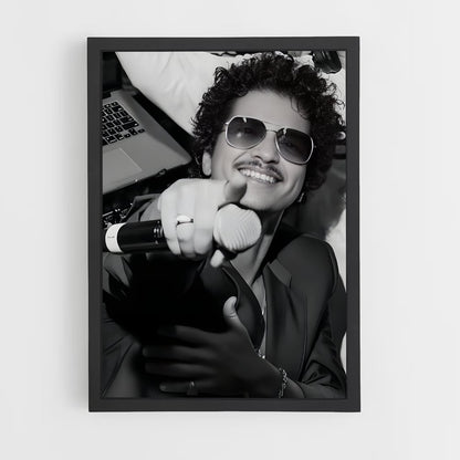 ap-bruno mars-5 cadre Noir