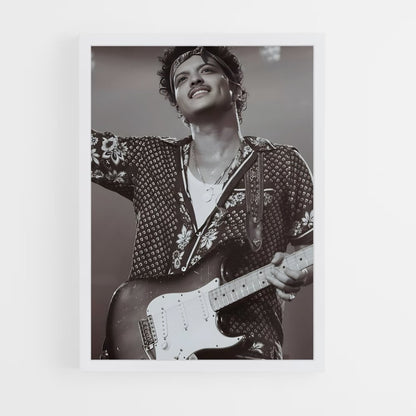 ap-bruno mars-7 cadre Blanc