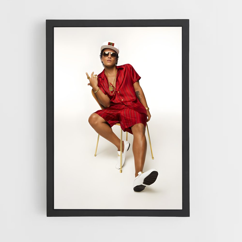 ap-bruno mars-9 cadre Noir