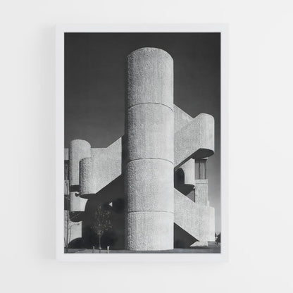 ap-brutalism-9 cadre Blanc