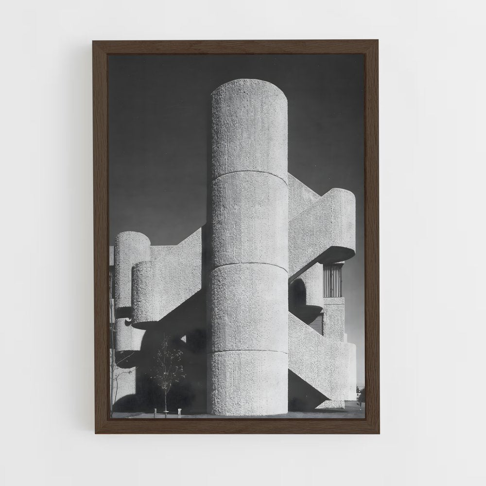 ap-brutalism-9 cadre Bois foncé