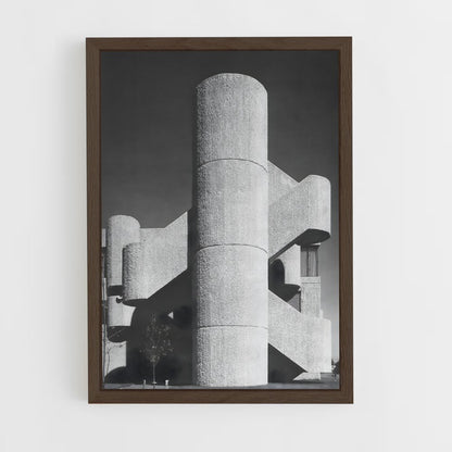 ap-brutalism-9 cadre Bois foncé