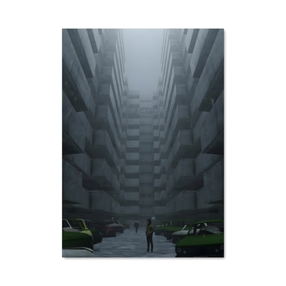 Poster Allée Sombre
