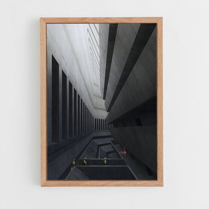 ap-brutalist architecture-14 cadre Bois clair