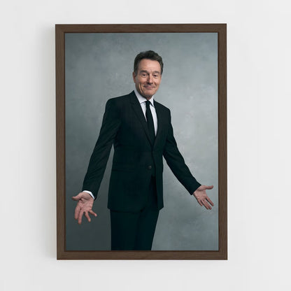 ap-bryan cranston-3 cadre Bois foncé