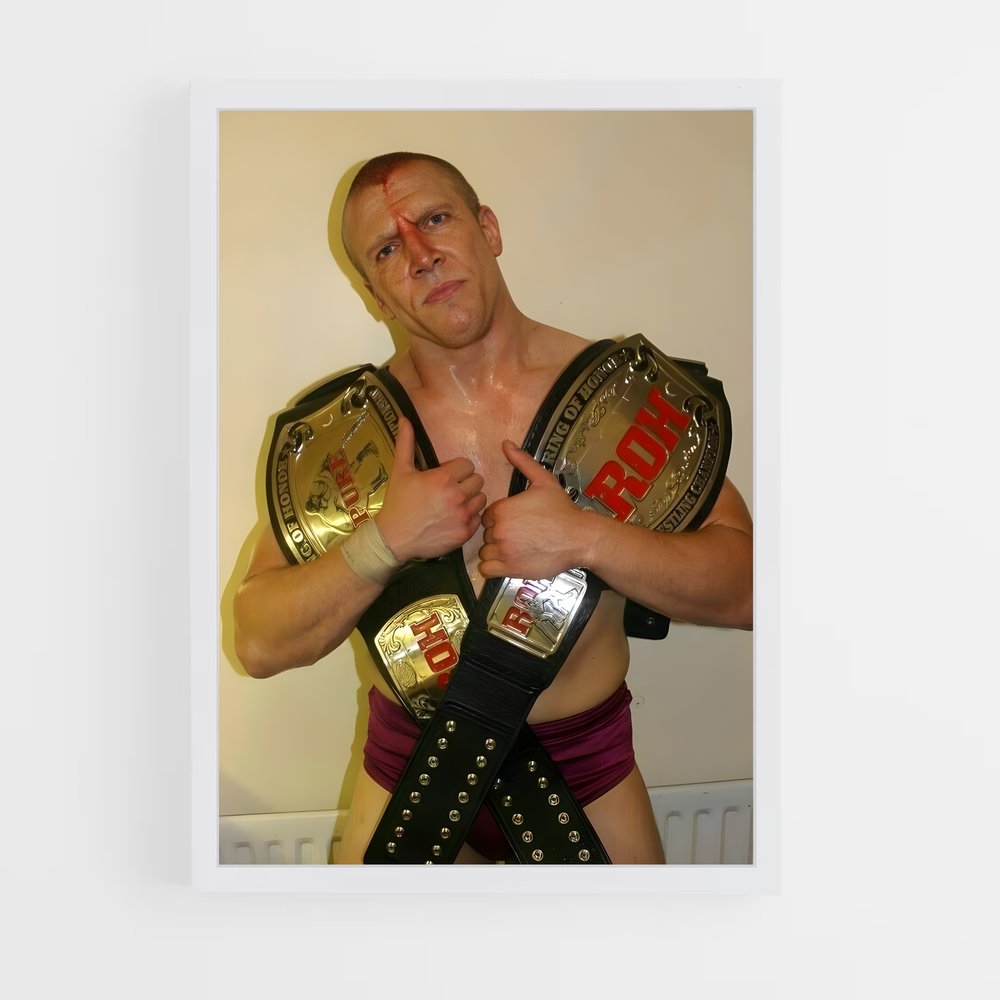 ap-bryan danielson-1 cadre Blanc