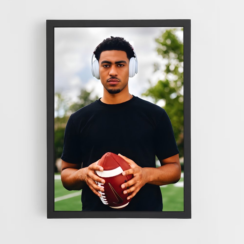 ap-bryce young-4 cadre Noir