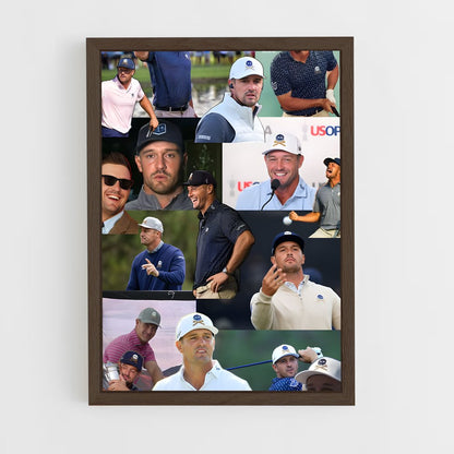 ap-bryson dechambeau-1 cadre Bois foncé