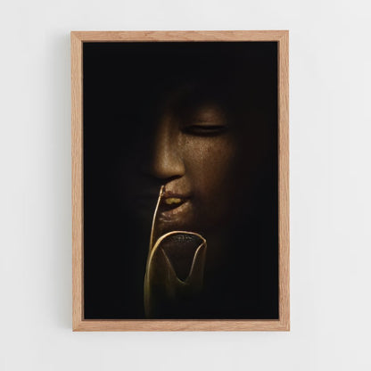 ap-buddha-3 cadre Bois clair