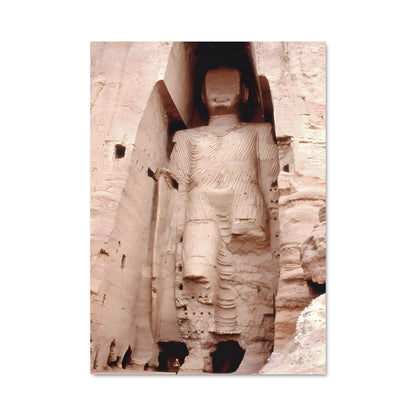 Poster Bouddha de Bamiyan