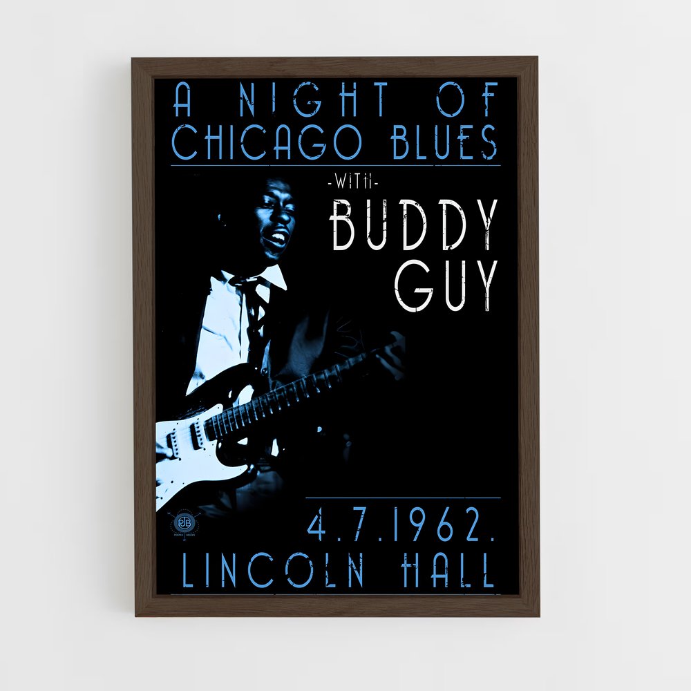 ap-buddy guy-10 cadre Bois foncé
