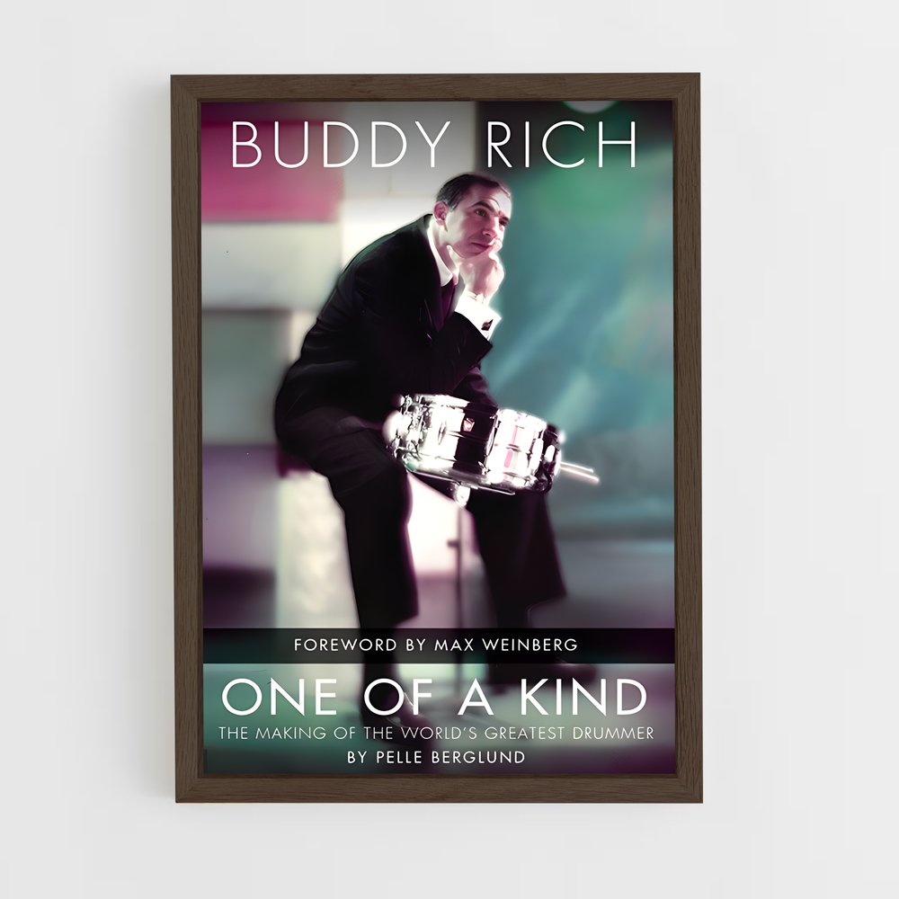 ap-buddy rich-3 cadre Bois foncé