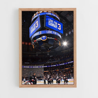 ap-buffalo sabres-2 cadre Bois clair