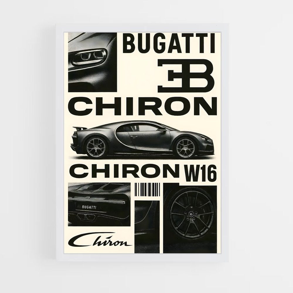 ap-bugatti-8 cadre Blanc