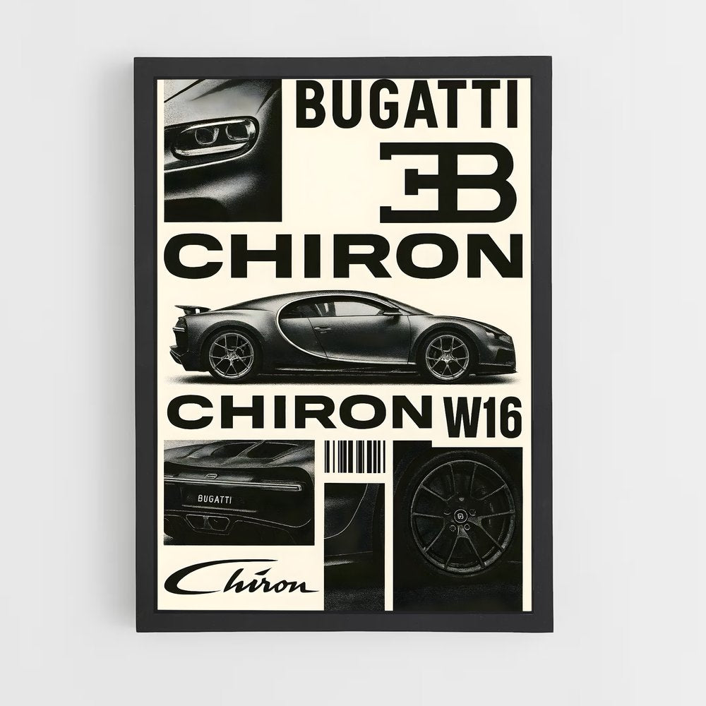 ap-bugatti-8 cadre Noir