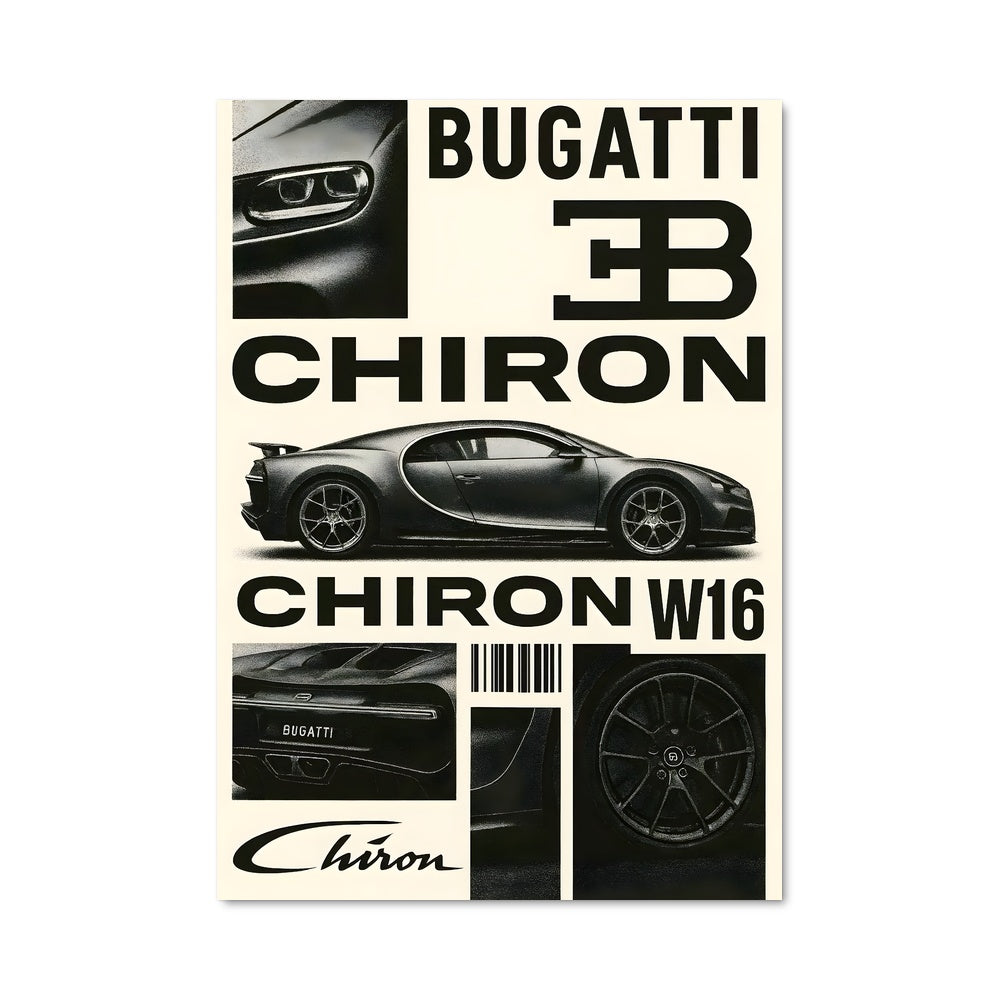 Poster Bugatti 76557