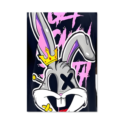 Poster Bugs Bunny Style