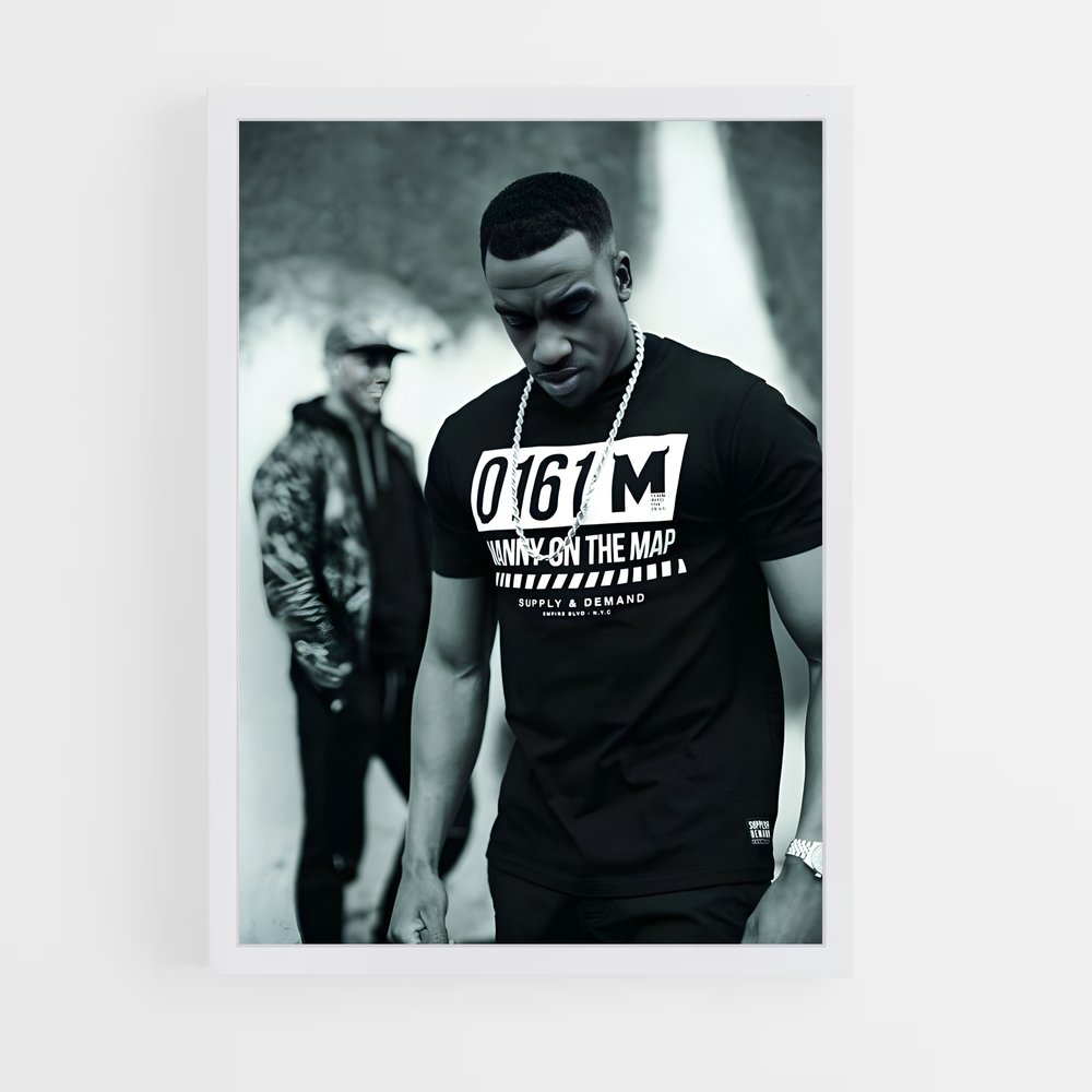 ap-bugzy malone-1 cadre Blanc