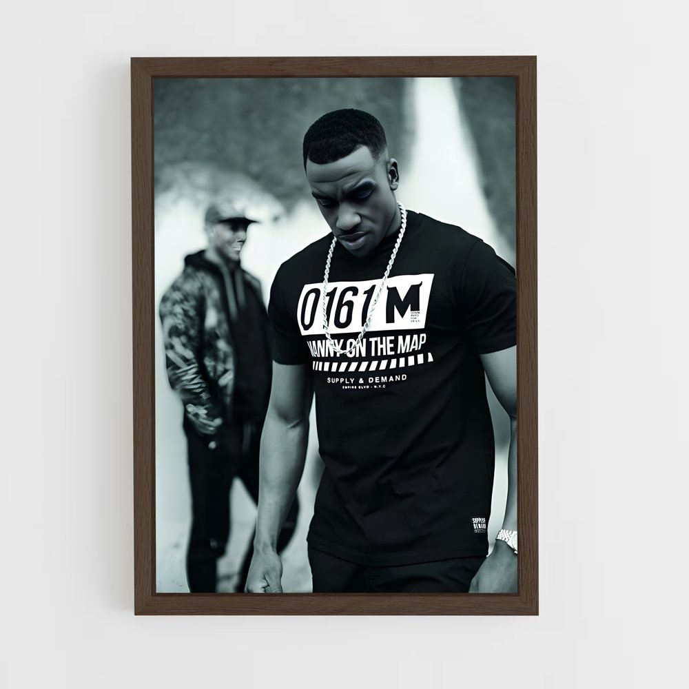 ap-bugzy malone-1 cadre Bois foncé