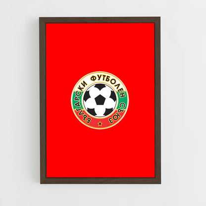 ap-bulgaria national football team-3 cadre Bois foncé