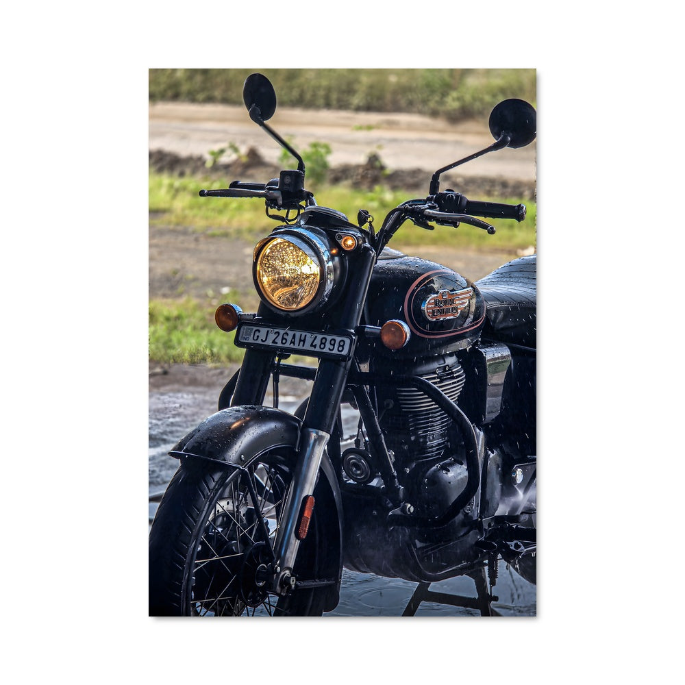 Poster Pluie de Chrome