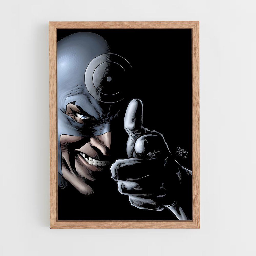 ap-bullseye daredevil-1 cadre Bois clair