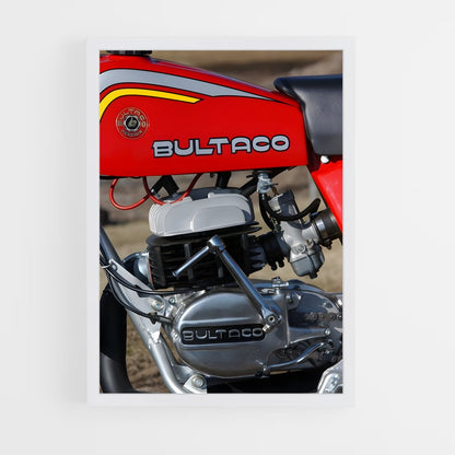 ap-bultaco-4 cadre Blanc