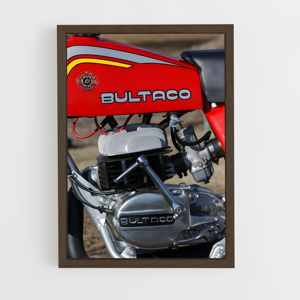 ap-bultaco-4 cadre Bois foncé