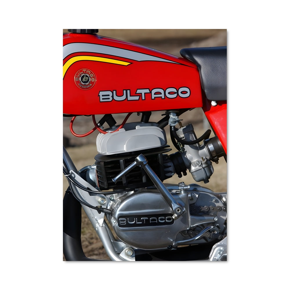Poster Bultaco Rogue Rider