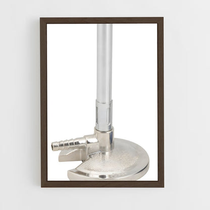 ap-bunsen burner-3 cadre Bois foncé
