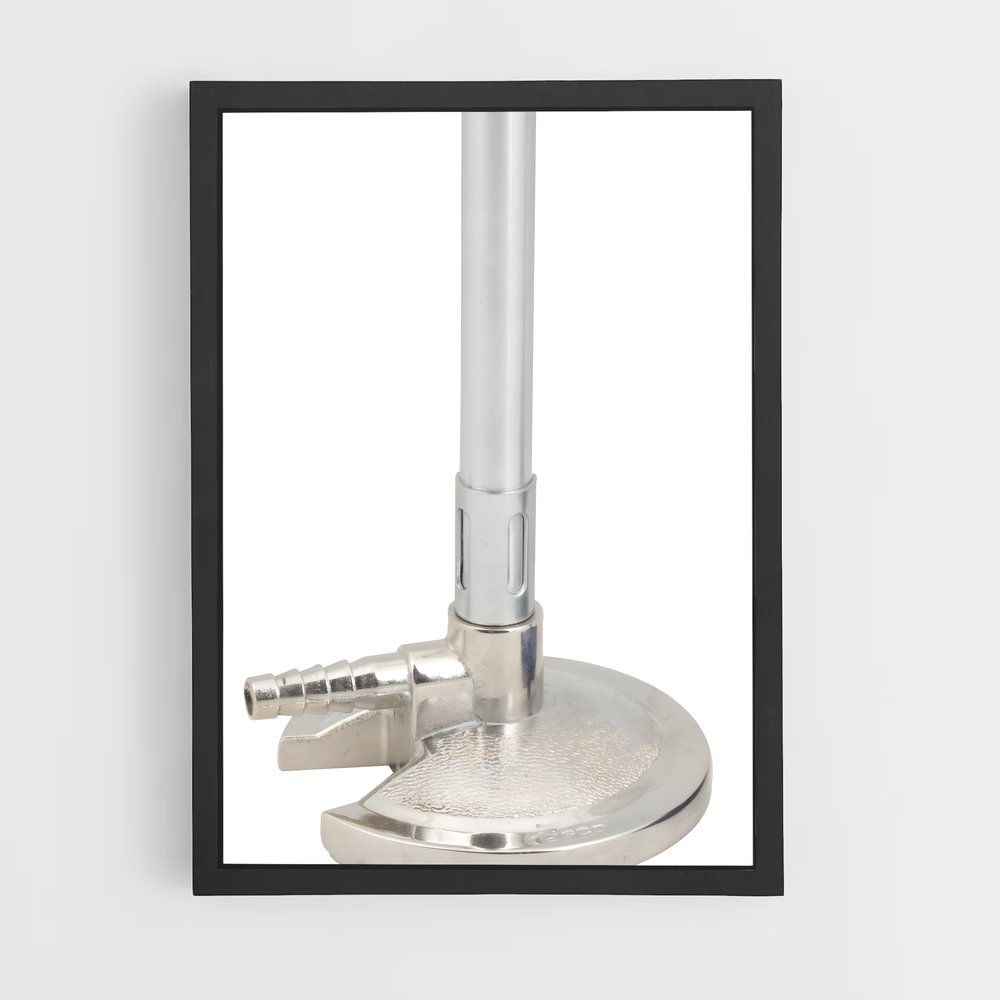ap-bunsen burner-3 cadre Noir