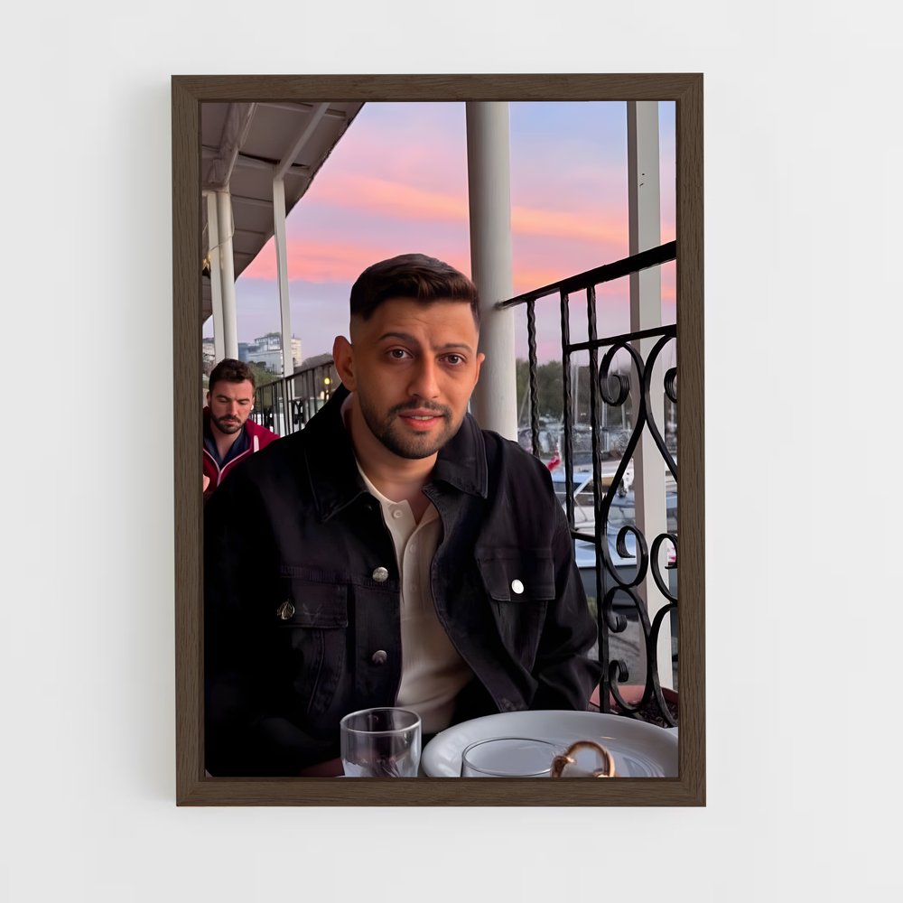 ap-burak oyunda-7 cadre Bois foncé