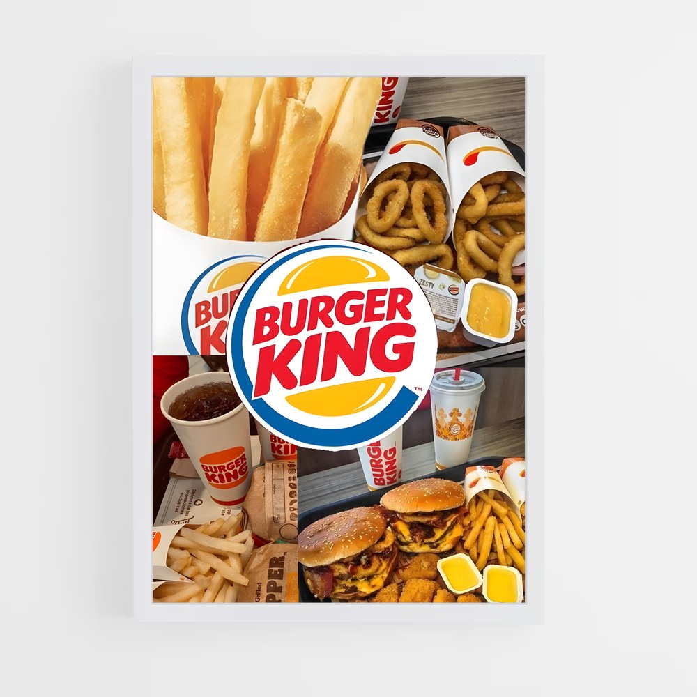 ap-burger king-3 cadre Blanc