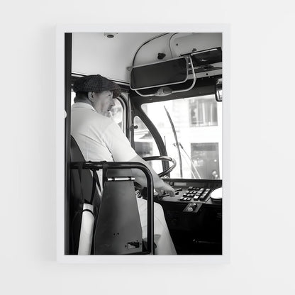 ap-bus driver-1 cadre Blanc