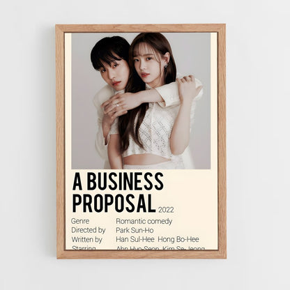 ap-business proposal-1 cadre Bois clair