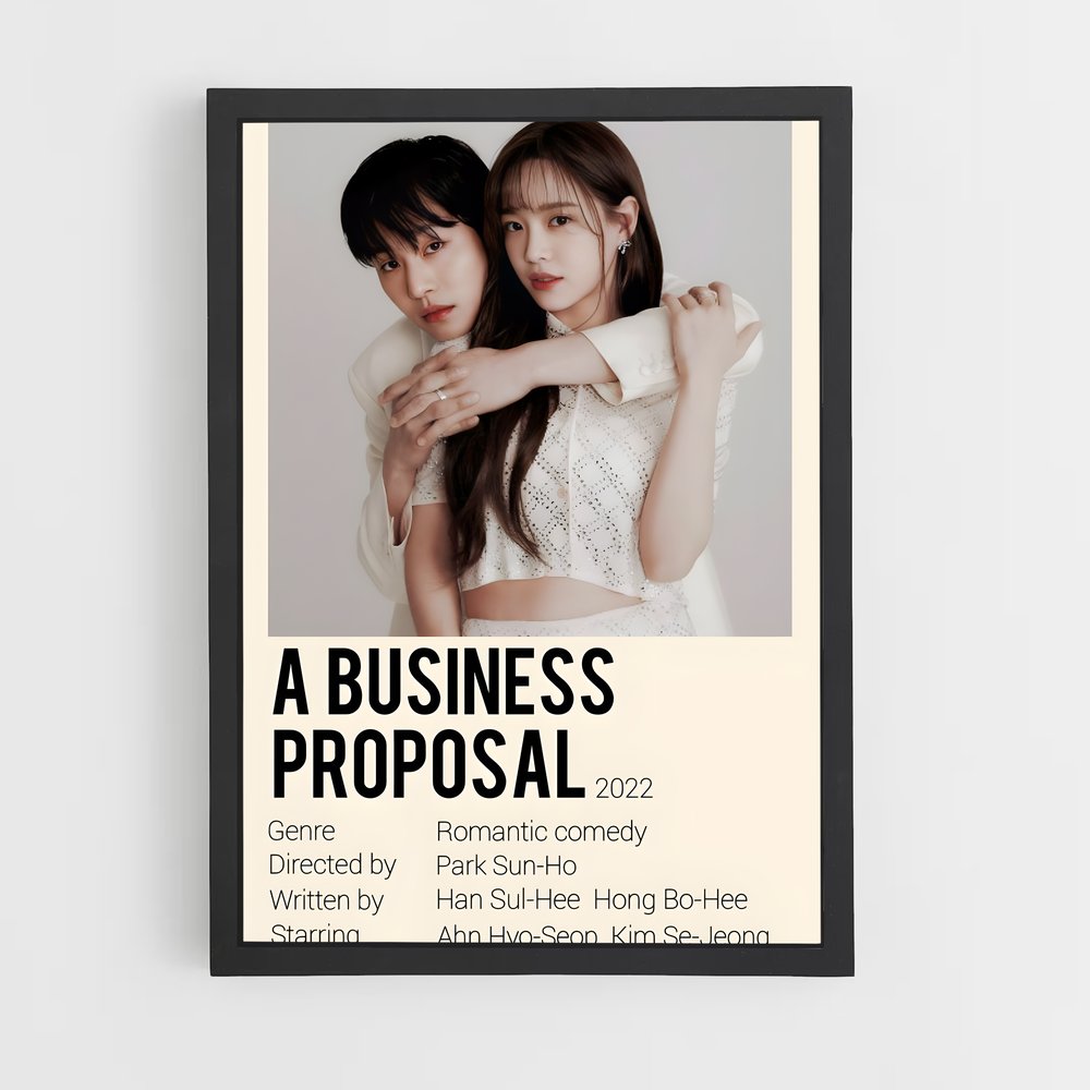 ap-business proposal-1 cadre Noir