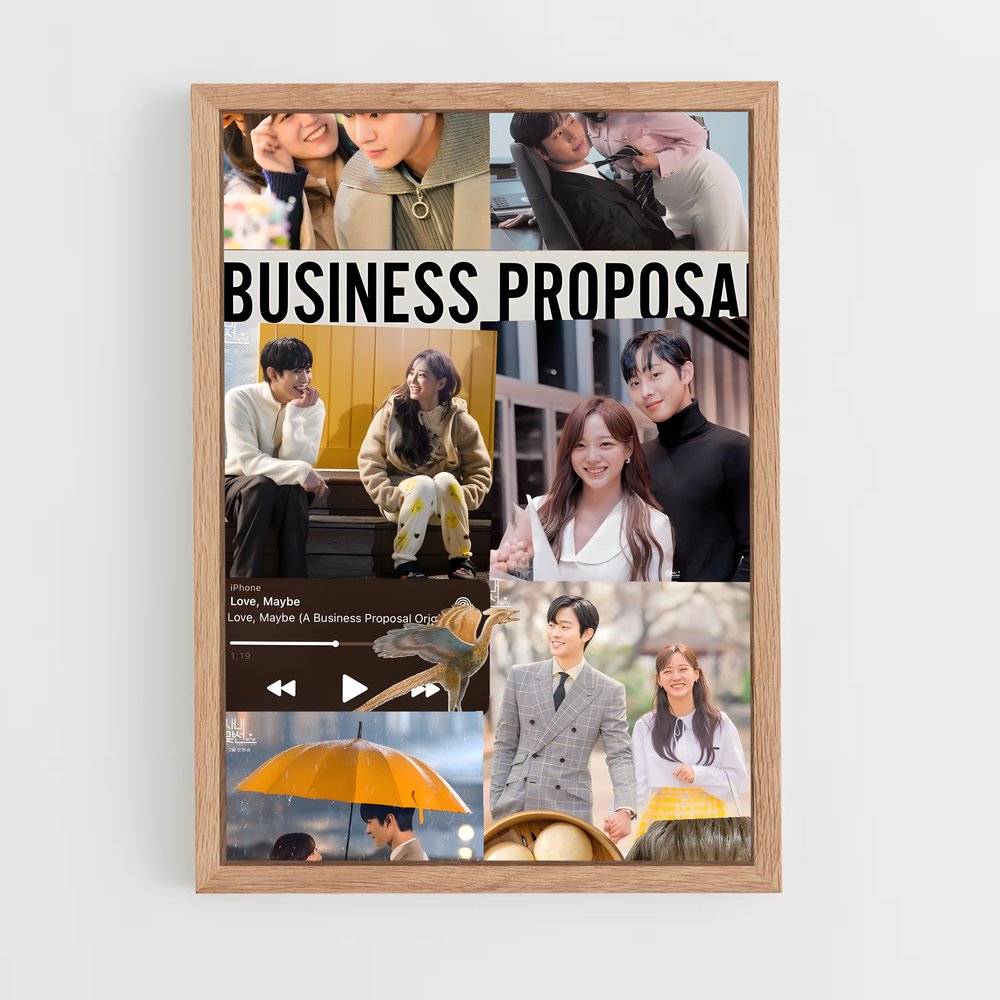 ap-business proposal-2 cadre Bois clair