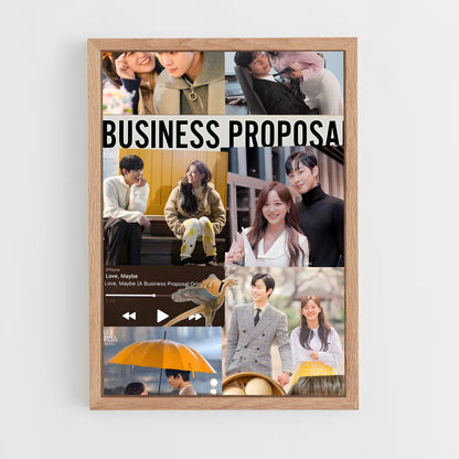 ap-business proposal-2 cadre Bois clair