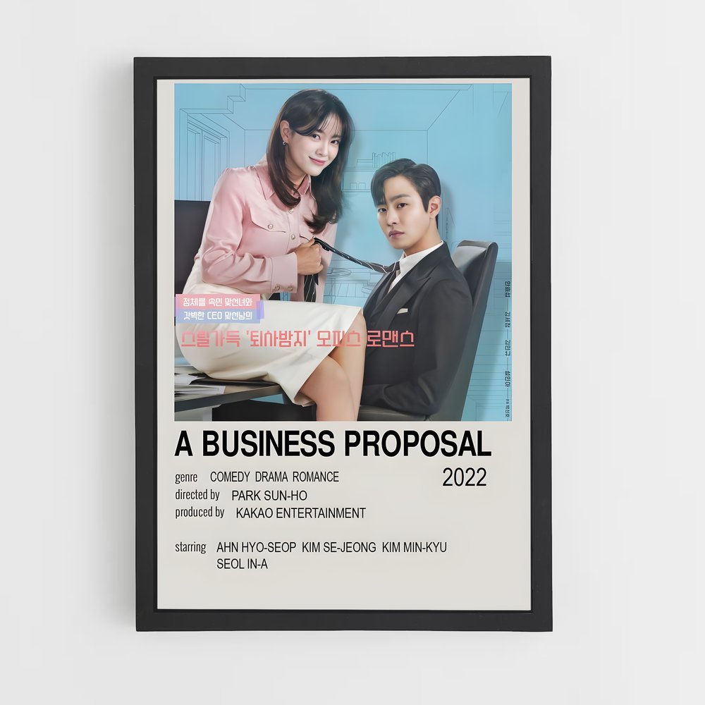 ap-business proposal-4 cadre Noir