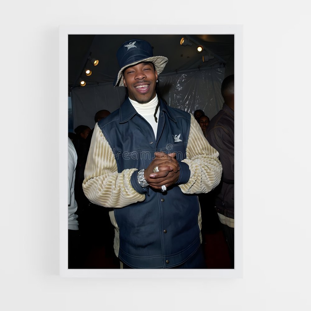 ap-busta rhymes-10 cadre Blanc