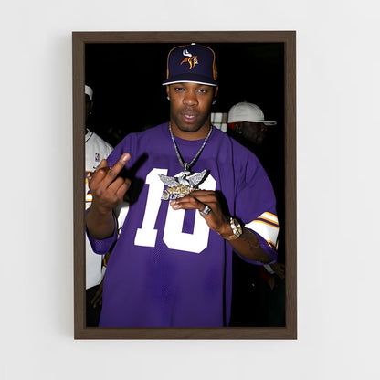 ap-busta rhymes-13 cadre Bois foncé
