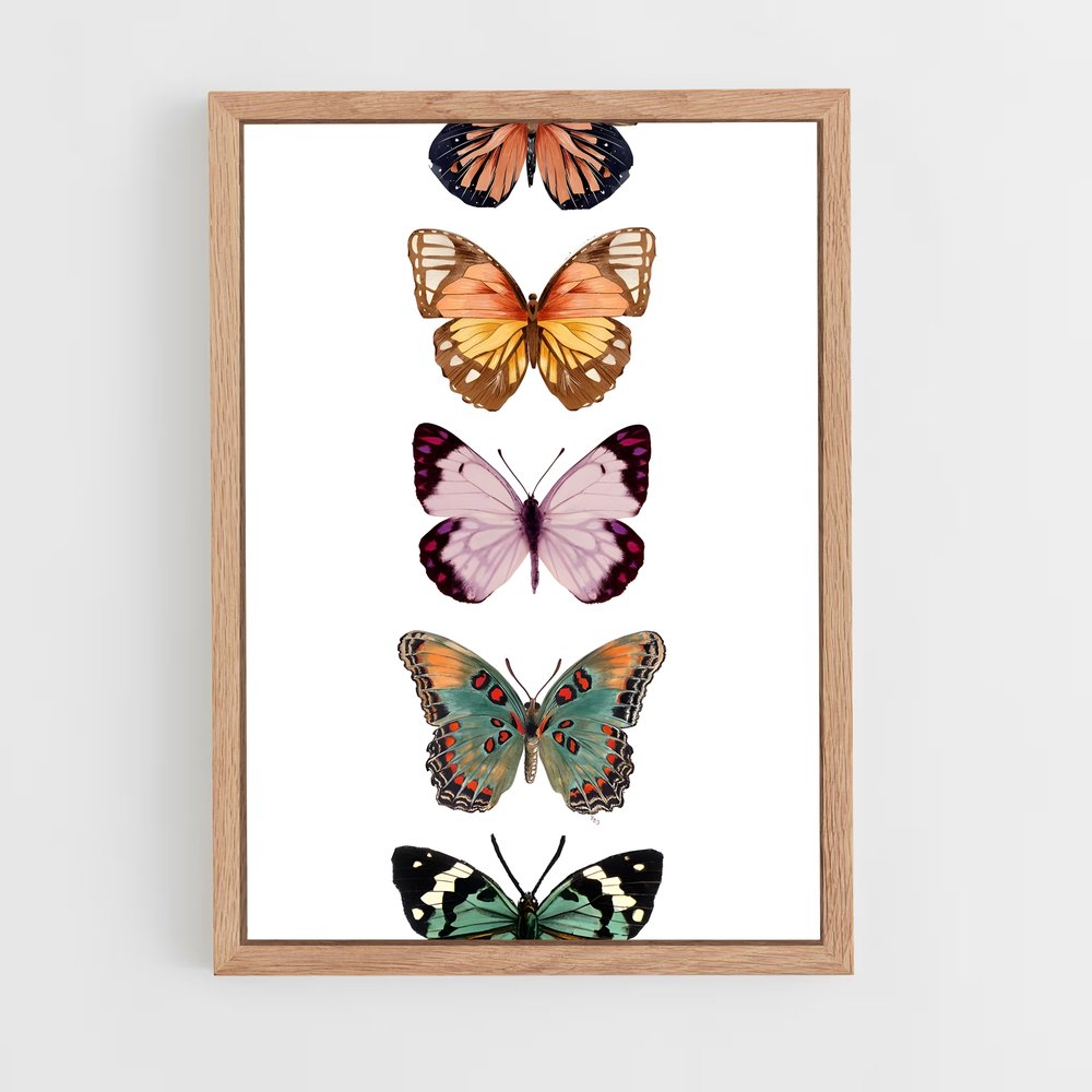 ap-butterfly-16 cadre Bois clair