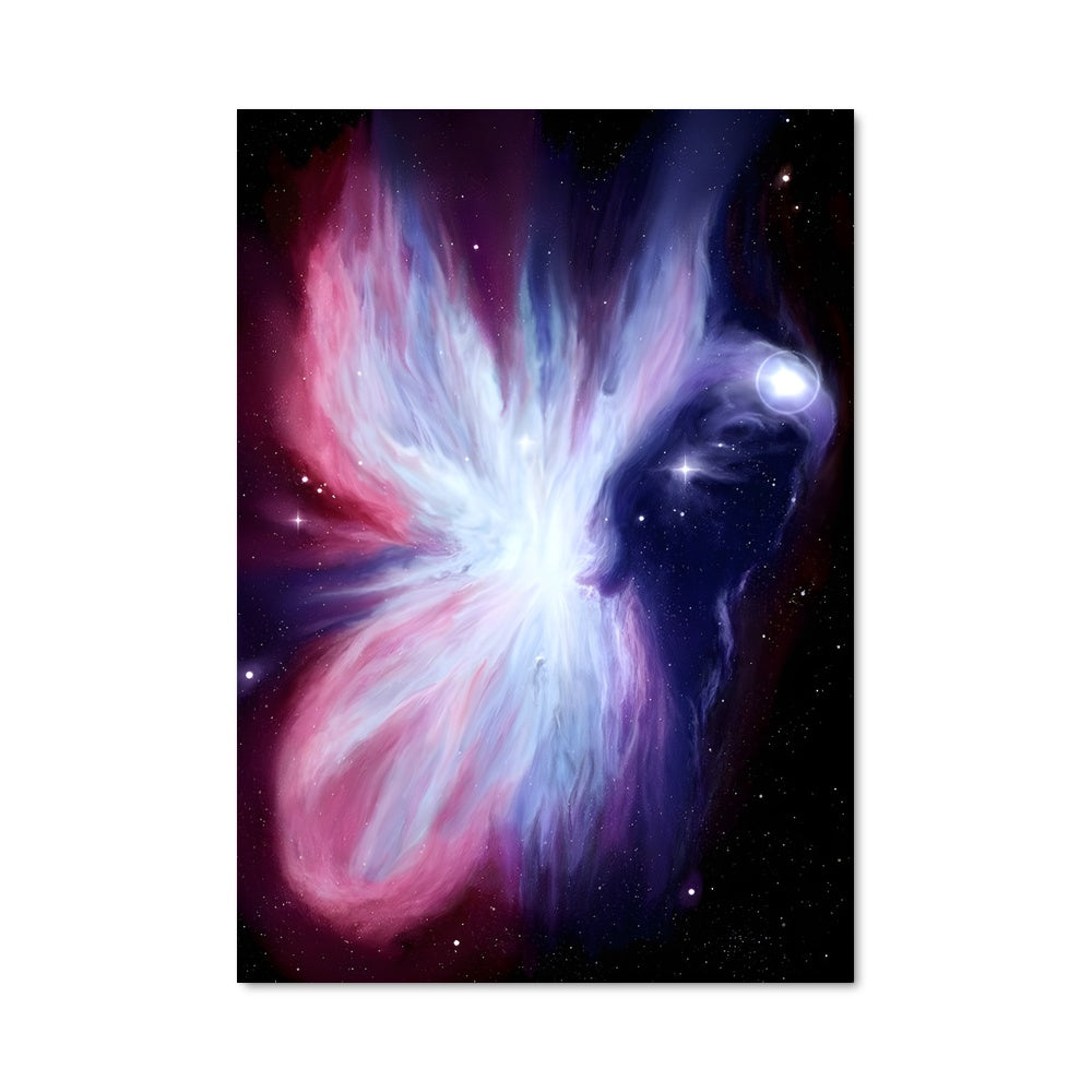 Poster Nébulosité Papillon