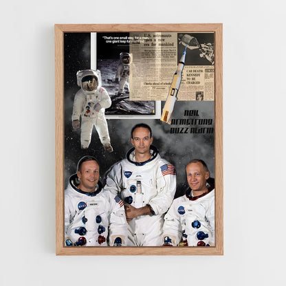 ap-buzz aldrin-1 cadre Bois clair