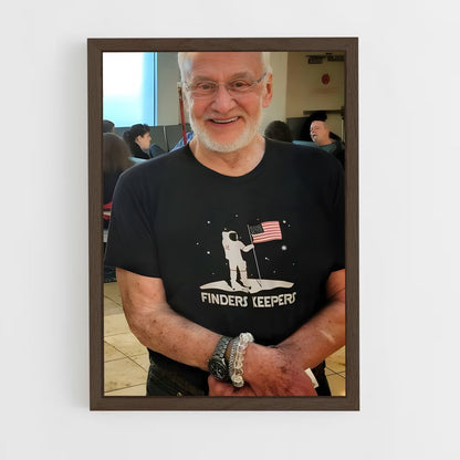 ap-buzz aldrin-3 cadre Bois foncé